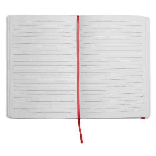 Libreta Mediana Blanca con Elastico