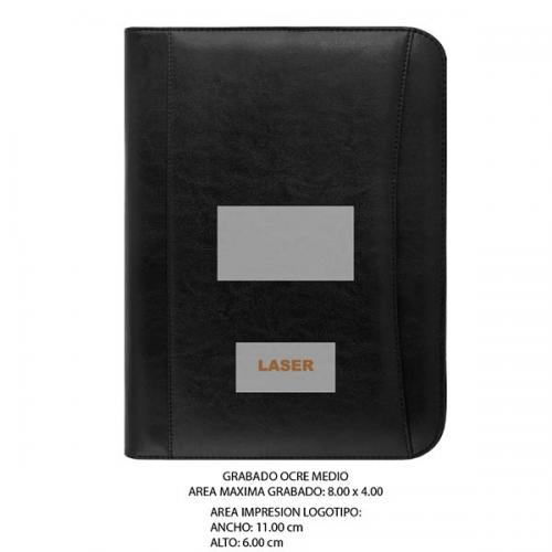 Carpeta A4 con cierre
