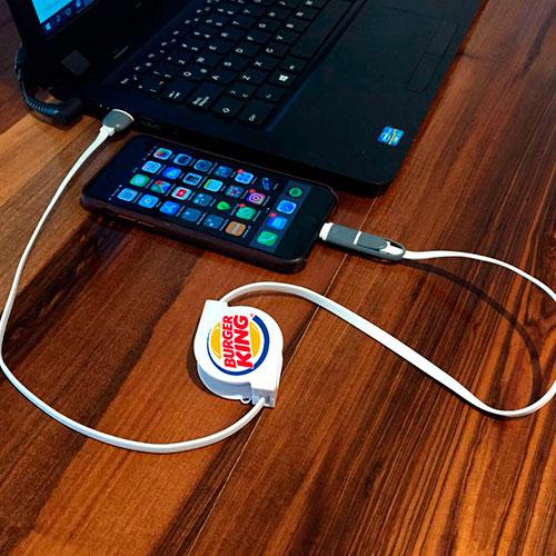 Cable USB Retráctil para Celulares