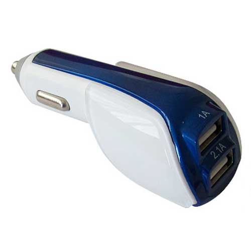 Cargador para Auto dual USB con logo