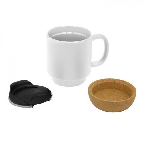 Taza con tapa 