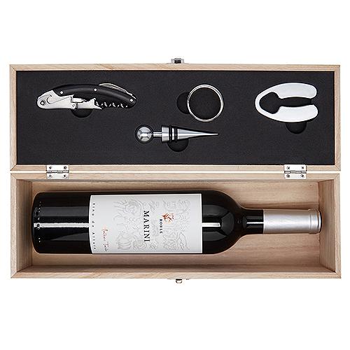 Set de Vino de 4 Elementos con logo