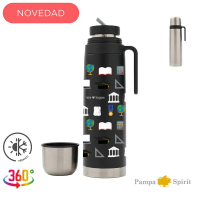 termos de acero inoxidable personalizados con logo