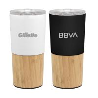 vaso termico con tapa personalizado doble pared