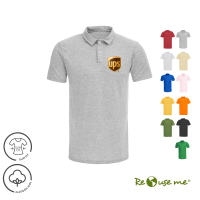 chomba manga corta con logo personalizado